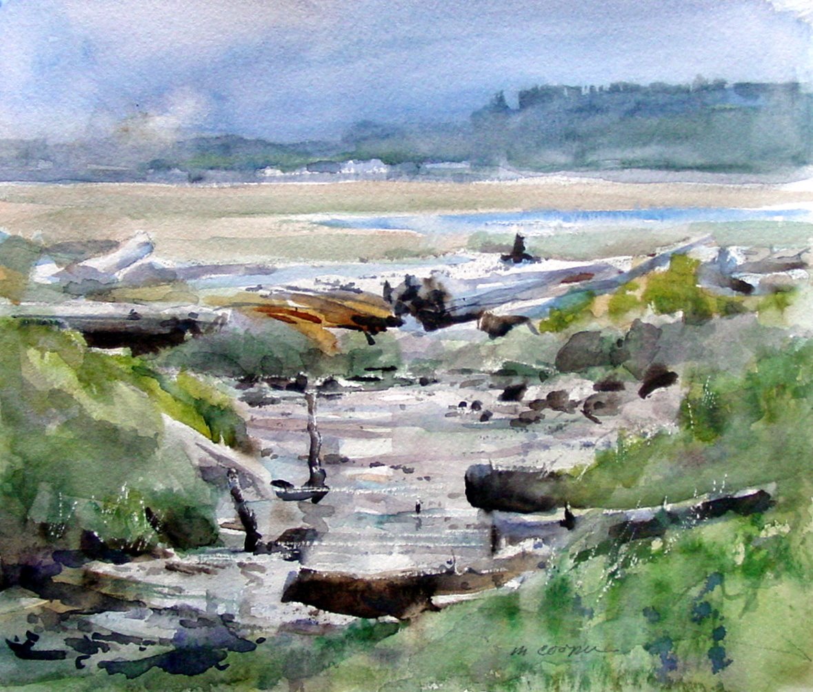 Michele Cooper Northwest painter of watercolors instruction